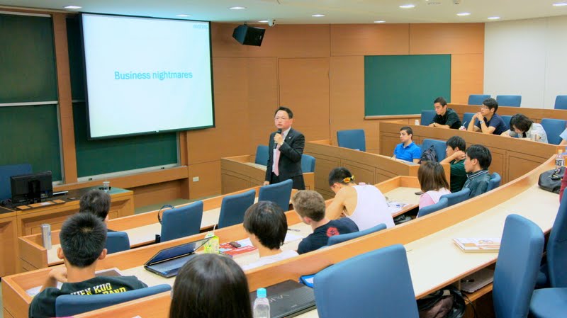 Martas President Gary Chen was Invited to Give a Speech to foreign students in National Chengchi University