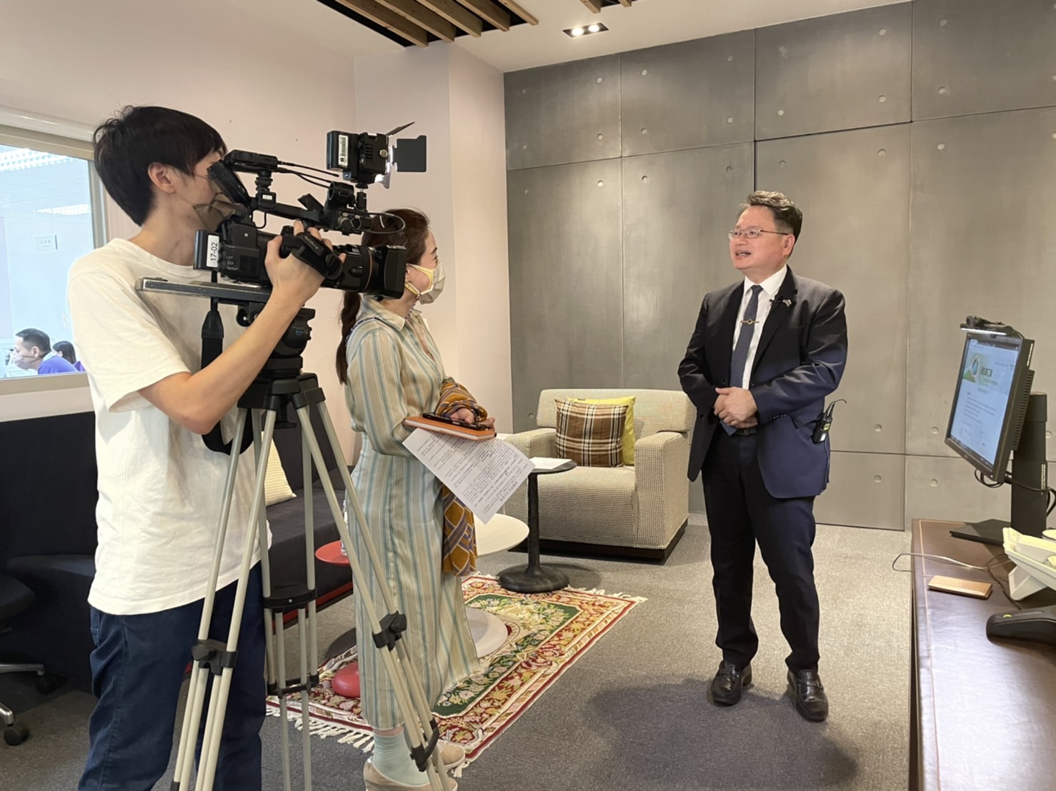 Gary Chen, president of MARTAS, accepted an USTV interview : SMEs have 3 deficiencies in carbon reduction